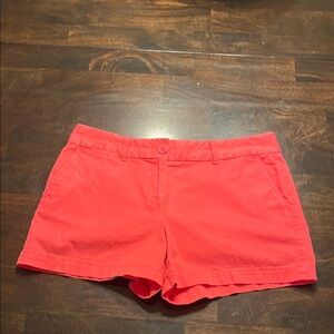 LOFT Coral Pink Cotton Shorts